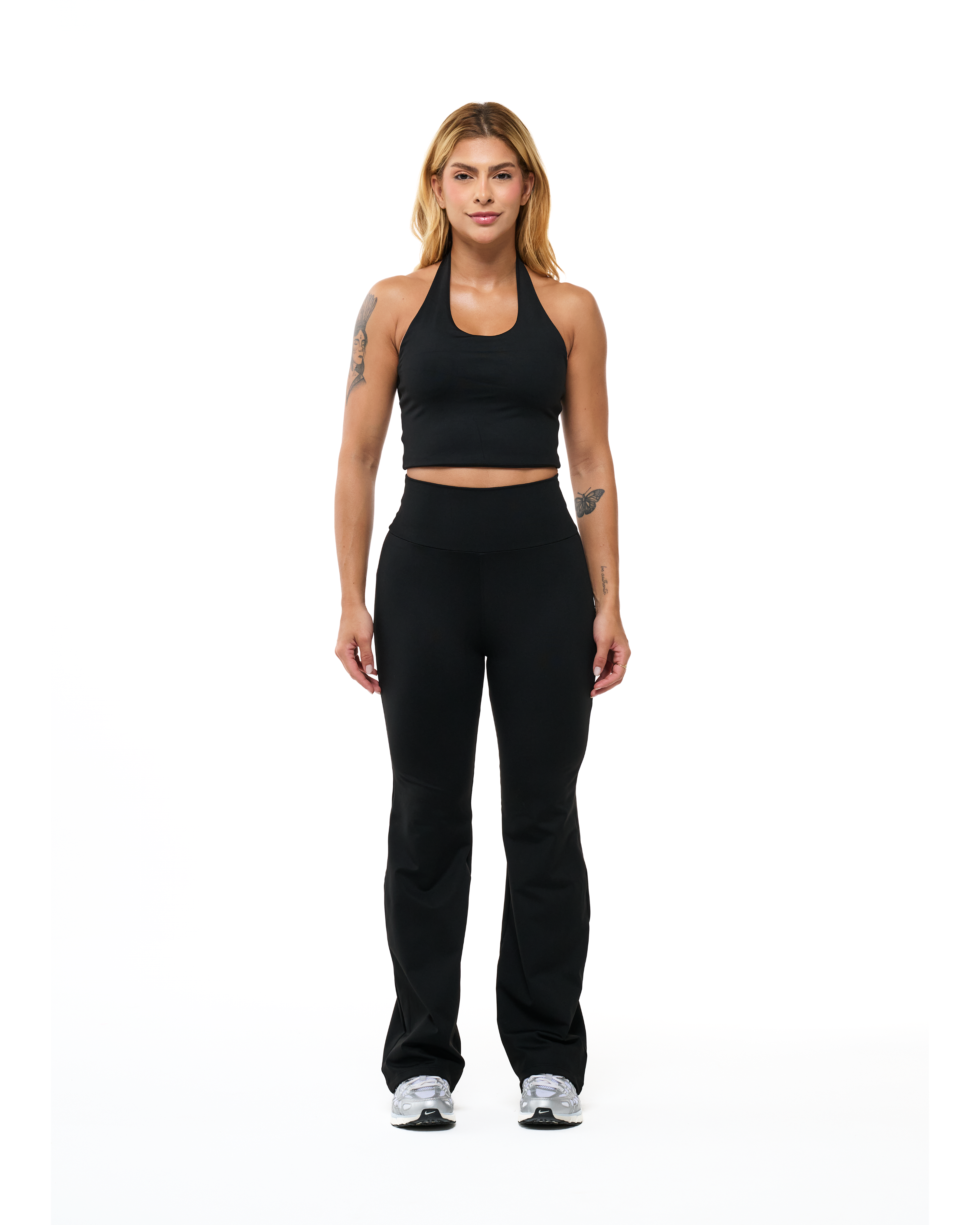 Conjunto Flare cor Preto Plano Fit