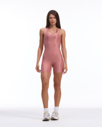 Macaquinho Sculpt Cor Rosa Salmão Plano Fit