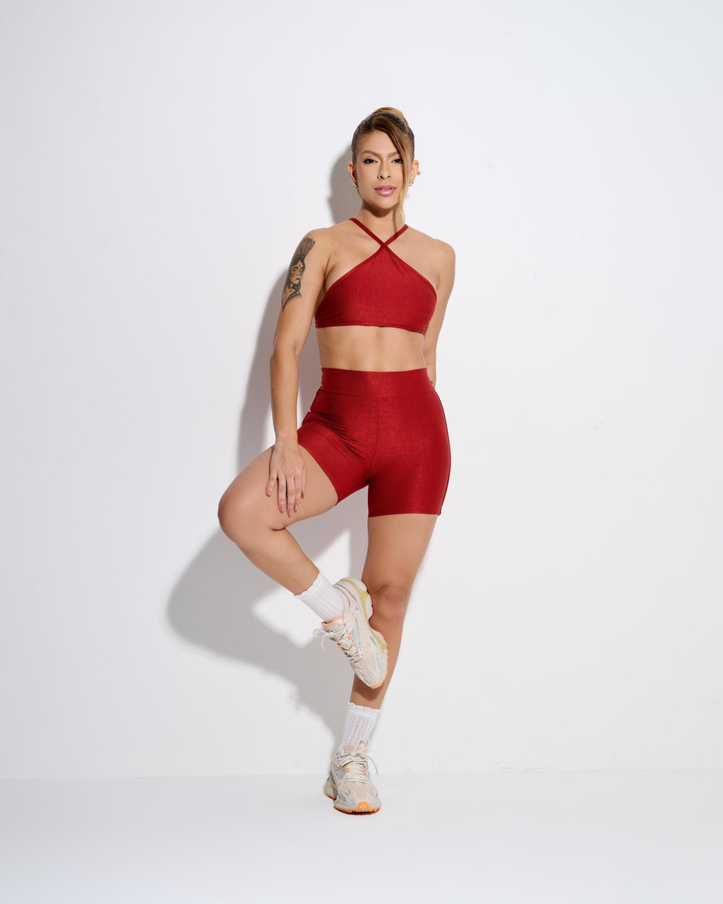 Conjunto Short Scarlet